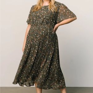 Baltic Born Pleated Midi Dress